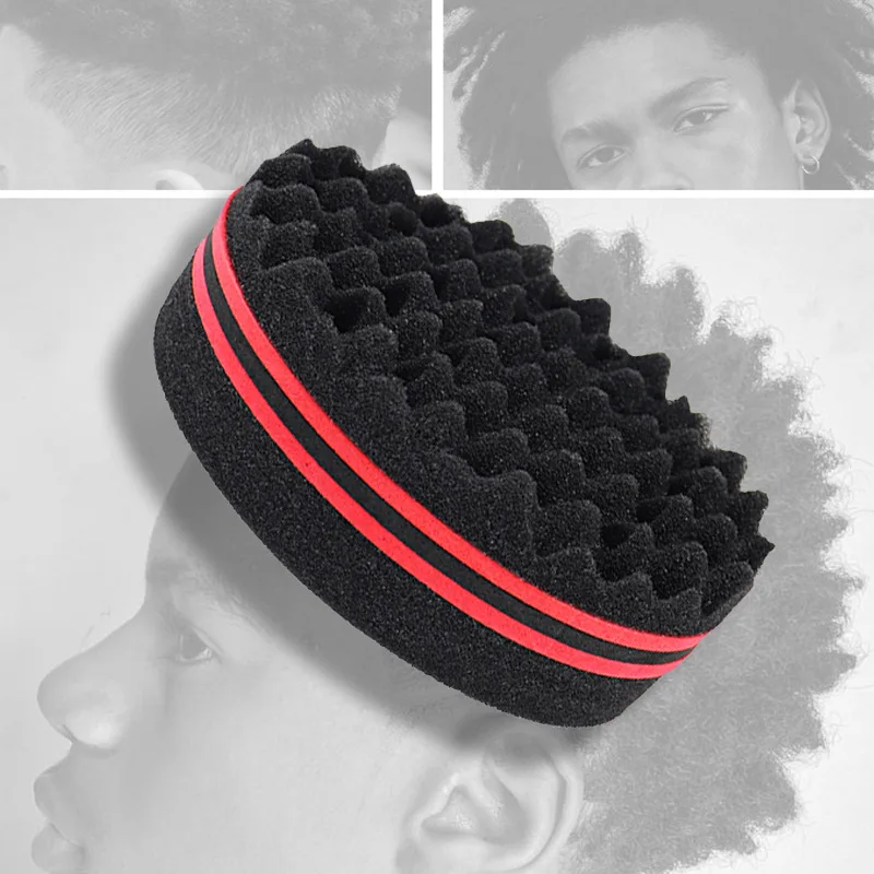 Twist Sponge Coil - Nieuwe Dubbelzijdige Magische Gedraaide Haarborstel Spons
