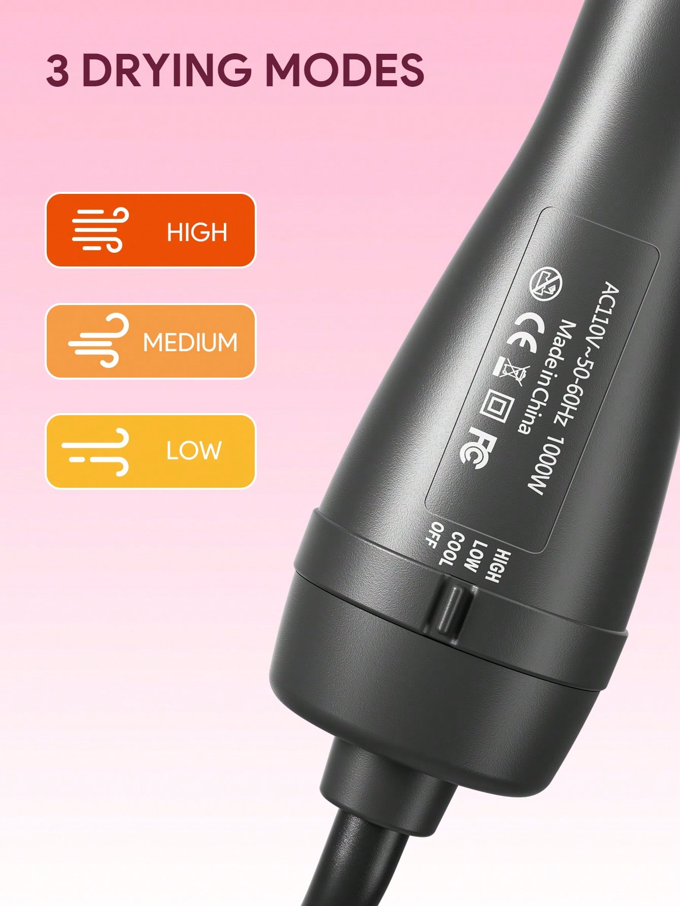 JMMO 3-in-1 Heteluchtborstel m - Hair Care Steps recensie en prijs
