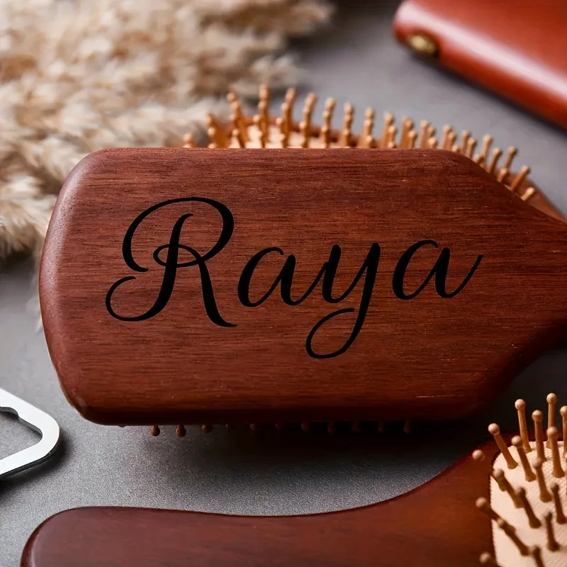 Gegraveerde naam sandelhout ha - Hair Care Names recensie en prijs