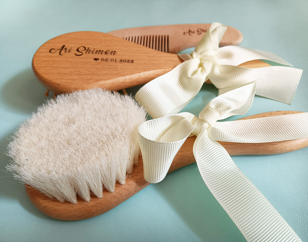 Babybadkam met aangepaste naam - Hair Care Names recensie en prijs
